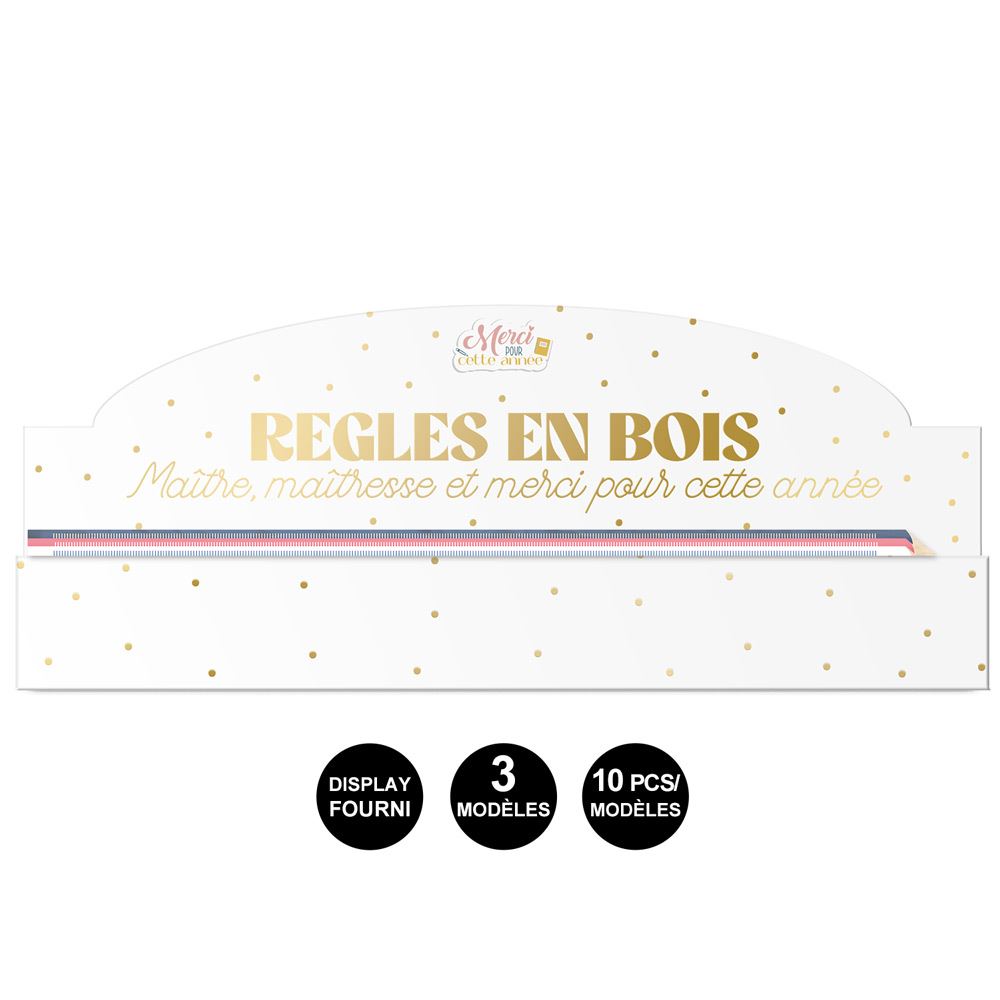 Regle en bois