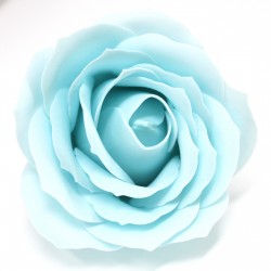 Bleu ciel - roses de savons