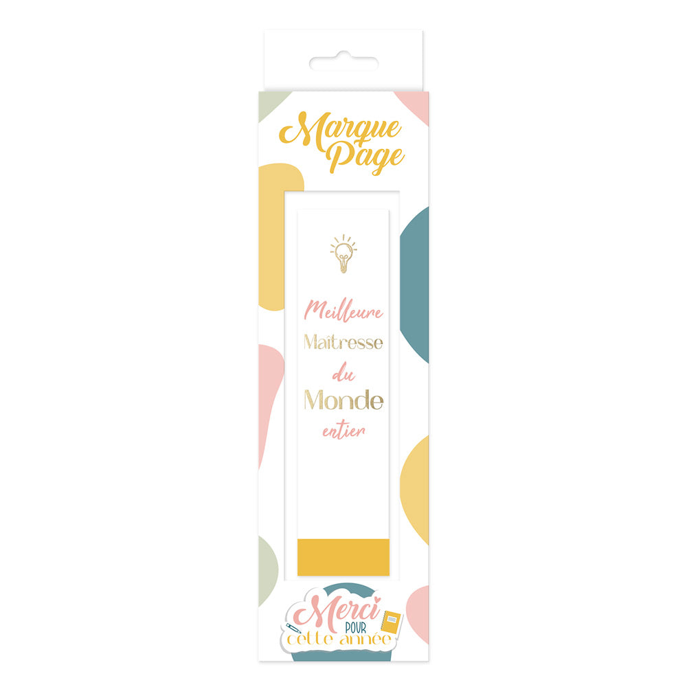 Marque-page "meilleure maitresse"