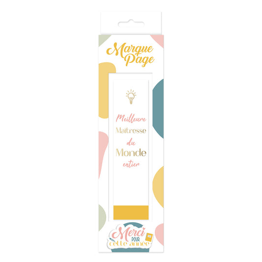 Marque-page "meilleure maitresse"